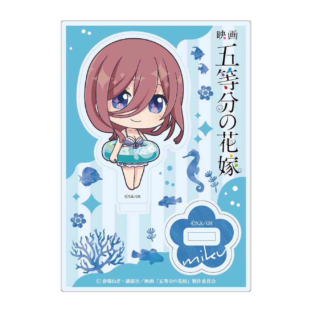 (PO) The Quintessential Quintuplets Movie H bit Acrylic Stand - Nakano Miku Image_1