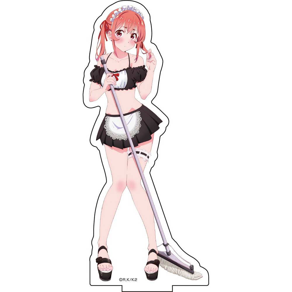 (PO) Rent-A-Girlfriend Original Illustration Acrylic Stand Swimwear Maid Ver. 4 Sakurasawa Sumi Image_1