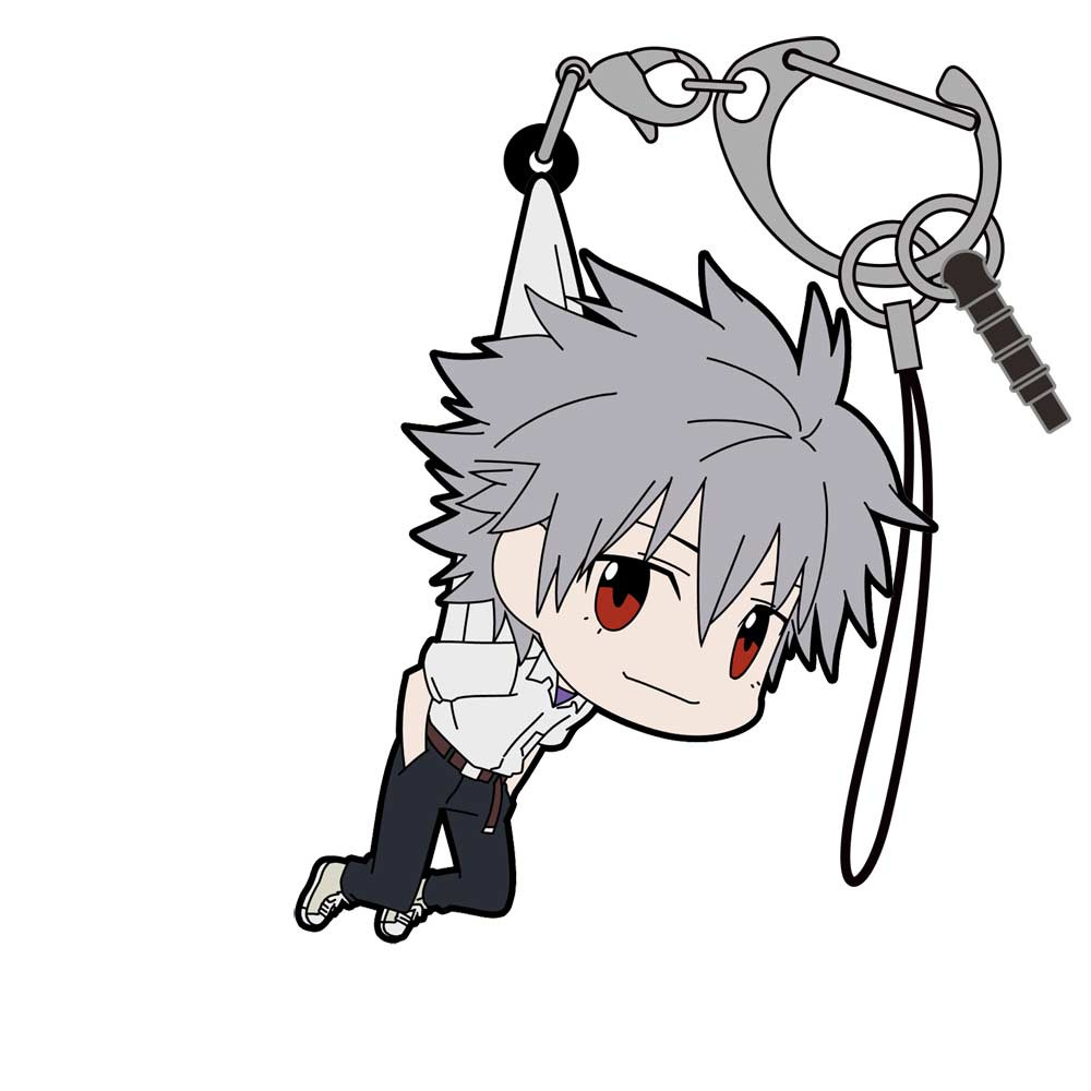 (PO) Evangelion Tsumamare Keychain Nagisa Kaworu Uniform Ver. Image_1