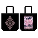 (PO) Hirosaki Sakura Festival 2022 x Sakura Miku Kogin.net Collab Tsugaru Kogin Embroidery Tote Bag (Black x Pink) Image_1