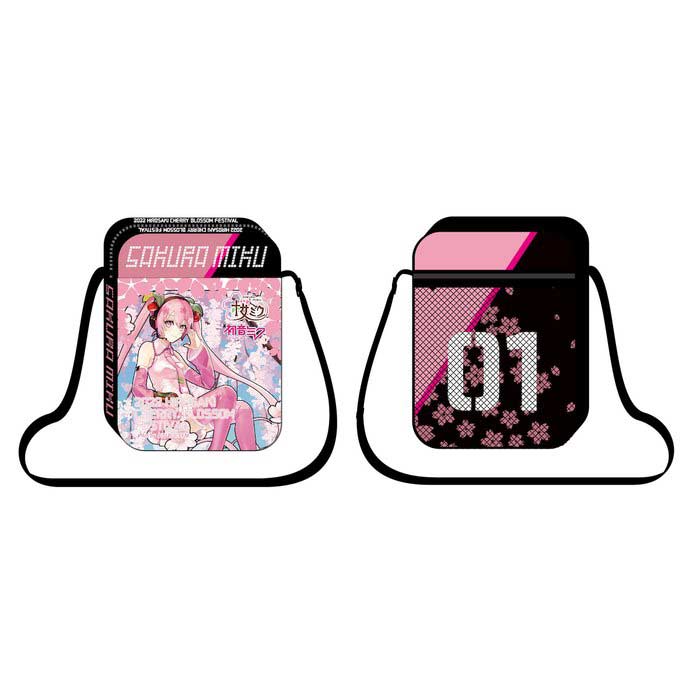 (PO) Hirosaki Sakura Festival 2022 x Sakura Miku Shoulder Bag - Art by Yopio Image_1