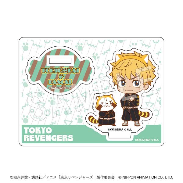 (PO) Tokyo Revengers x Rascal the Raccoon Trading Acrylic Stand Mini Character Ver. [BOX] Image_2