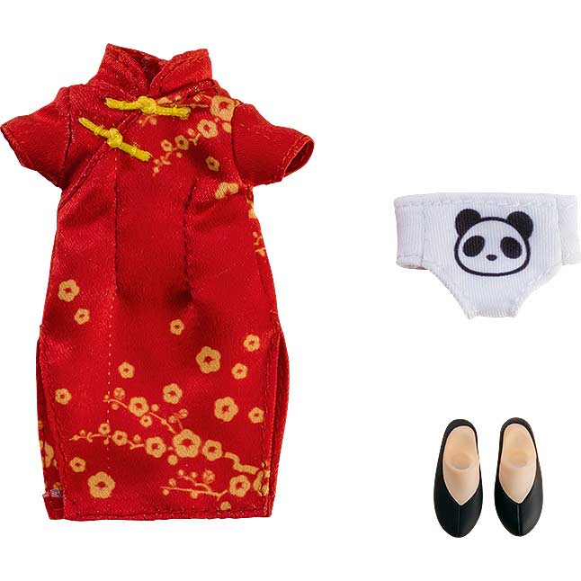 (PO) Nendoroid Doll Outfit Set Chinese Dress Red Image_1