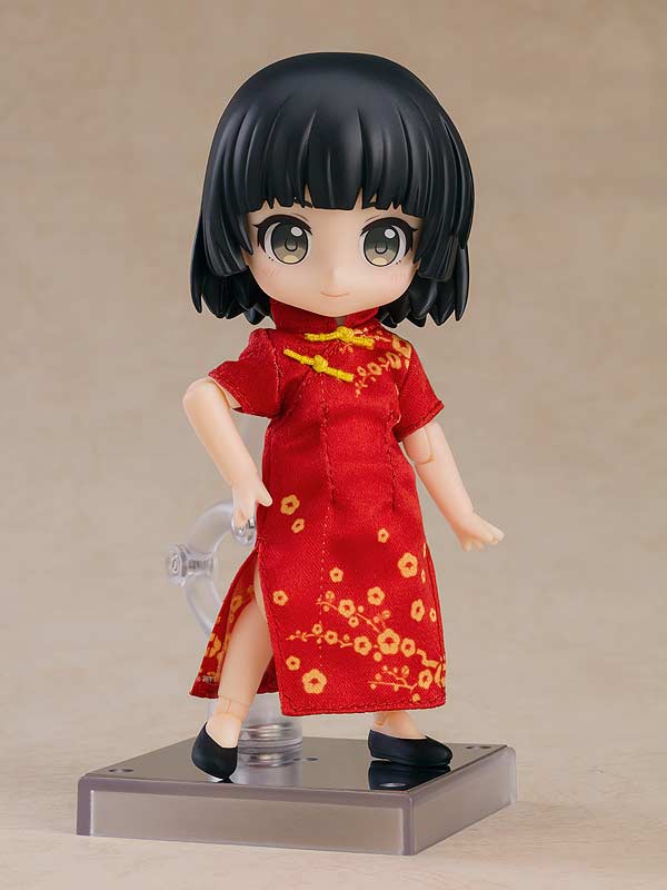 (PO) Nendoroid Doll Outfit Set Chinese Dress Red Image_4