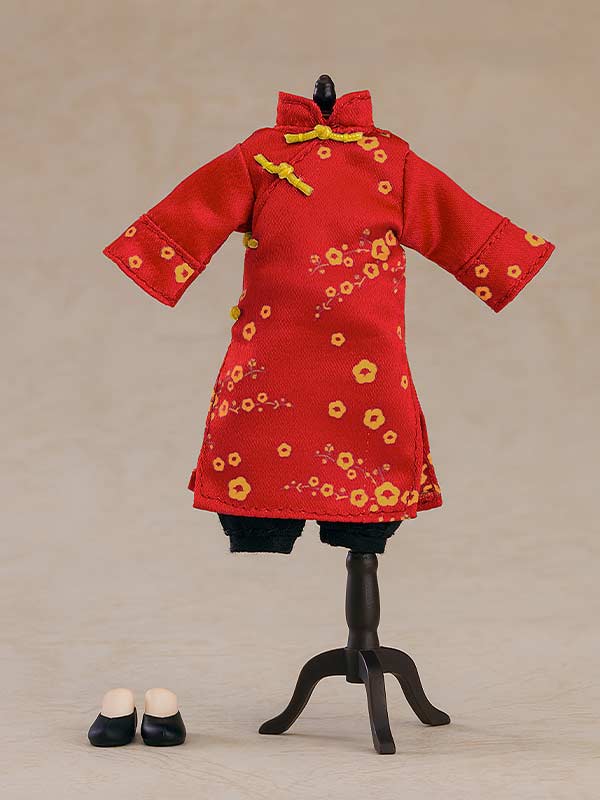 (PO) Nendoroid Doll Outfit Set Long Length Chinese Outfit Red Image_3