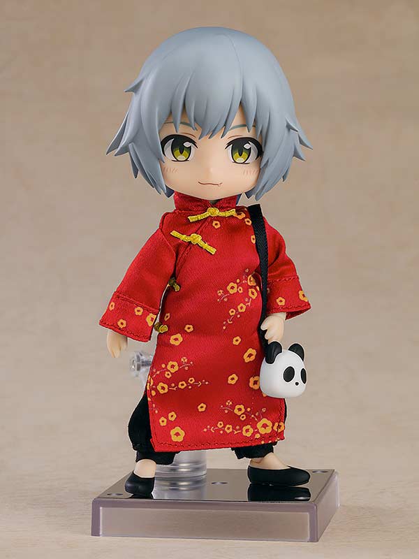 (PO) Nendoroid Doll Outfit Set Long Length Chinese Outfit Red Image_4