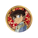 (PO) Detective Conan Metallic Can Badge Vol. 2 Edogawa Conan Image_1