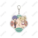 (PO) Deka Acrylic Key Chain Shugo Chara! 02 Ikuto & Utau Retro Cafe Ver. (Retro Art Illustration) Image_1