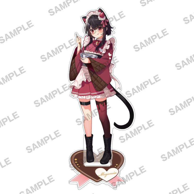 (PO) Kono Subarashii Sekai ni Shukufuku wo! Valentine Fair Original Illustration Acrylic Stand Megumin Image_1