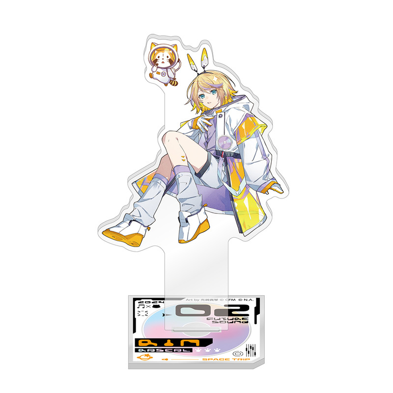 (PO) Hatsune Miku x Rascal the Raccoon 2024 Acrylic Stand Kagamine Rin Image_1