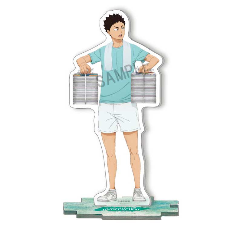 (PO) Haikyu!! Cleaning Acrylic Stand - Iwaizumi Image_1