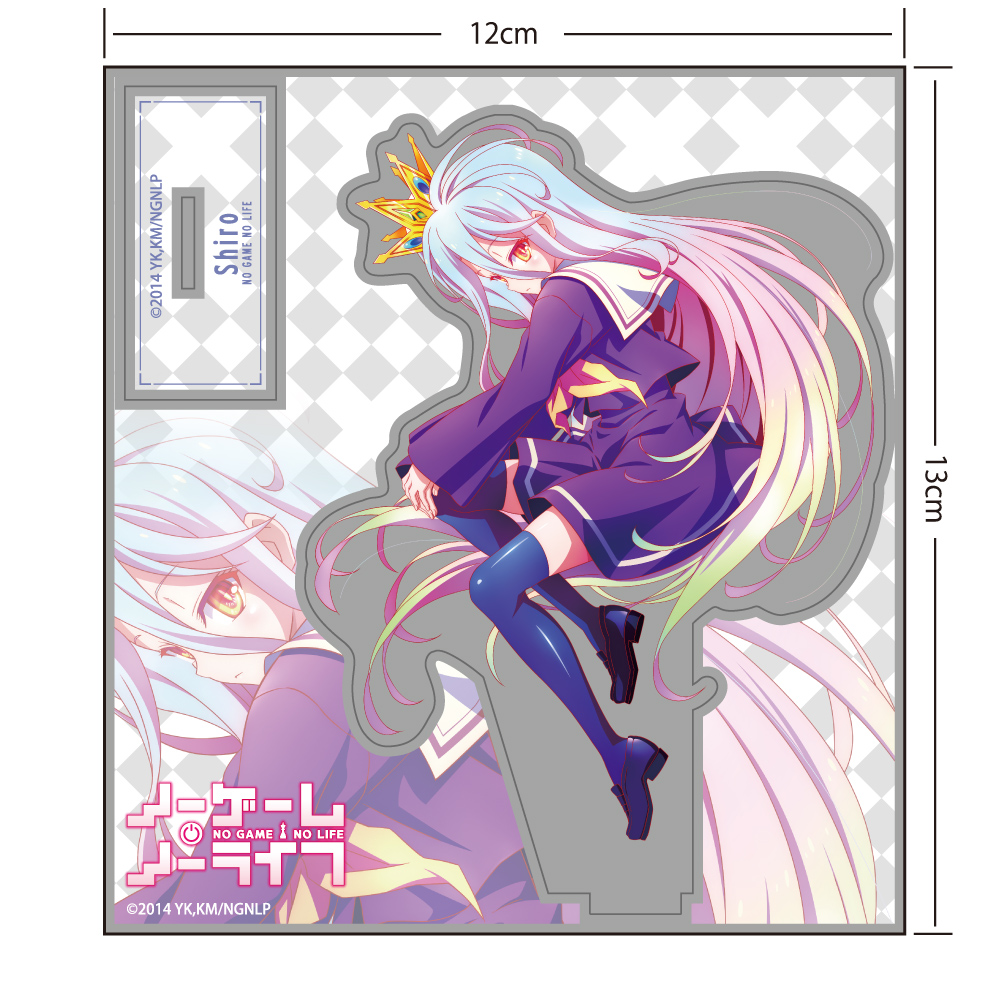 (PO) No Game No Life: Zero Acrylic Stand - Shiro Image_2