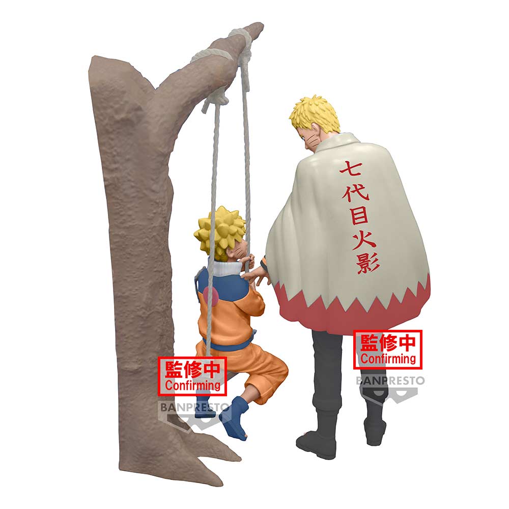 (PO) Naruto Shippuden 20th Anniversary Figure - Uzumaki Naruto Kids & Hokage set Image_1