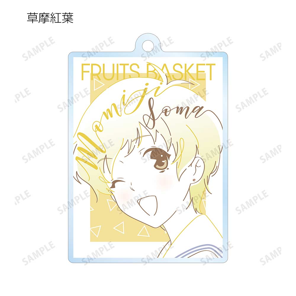 (PO) Fruits Basket Trading Lette-graph Acrylic Key Chain Ver. B [BOX] Image_4