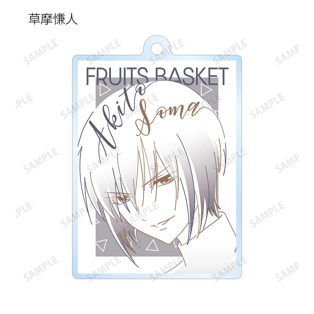 (PO) Fruits Basket Trading Lette-graph Acrylic Key Chain Ver. B [BOX] Image_9