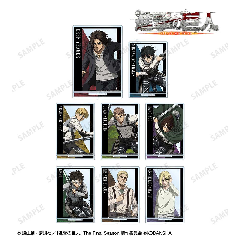 (PO) Attack on Titan Trading Acrylic Stand Vol. 2 [BOX] Image_1