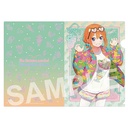 (PO) The Quintessential Quintuplets Movie A4 Clear File (Pastel Desserts) Nakano Yotsuba Image_1