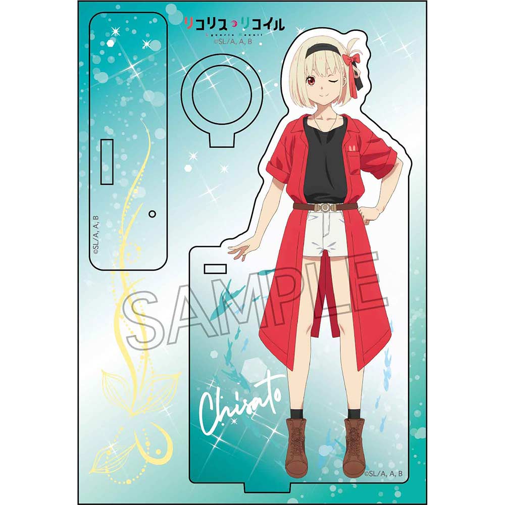 (PO) Lycoris Recoil Acrylic Pen Stand Vol. 2 Nishikigi Chisato C Image_2