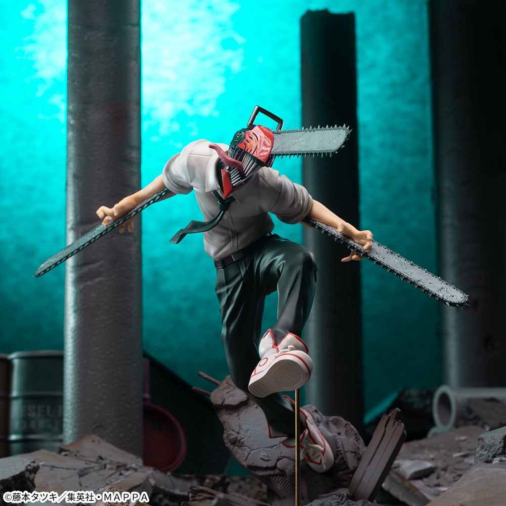 (PO) Chainsaw Man Luminasta Figure - Chainsaw Devil Image_2