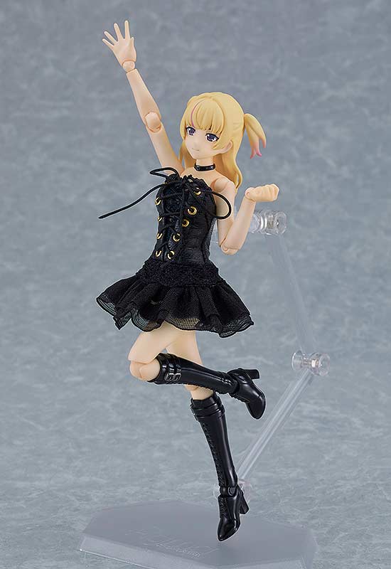 (PO) figma Styles Black Corset Dress Image_4