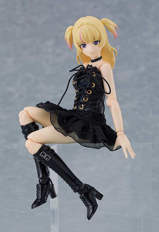 (PO) figma Styles Black Corset Dress Image_7