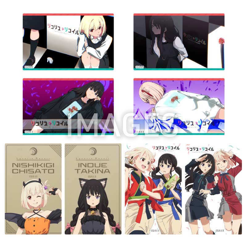 (PO) Lycoris Recoil Deco Sticker Vol. 1 [BOX] Image_1