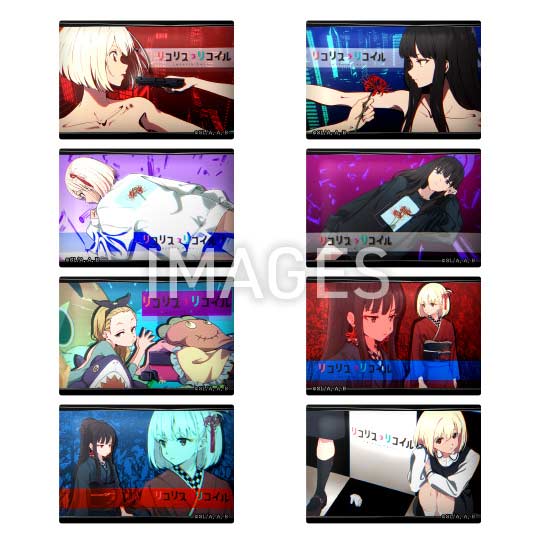 (PO) Lycoris Recoil Square Can Badge [BOX] Image_1