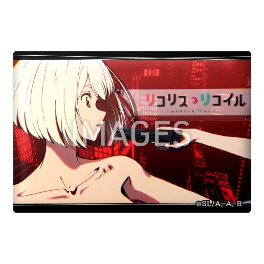 (PO) Lycoris Recoil Square Can Badge [BOX] Image_2