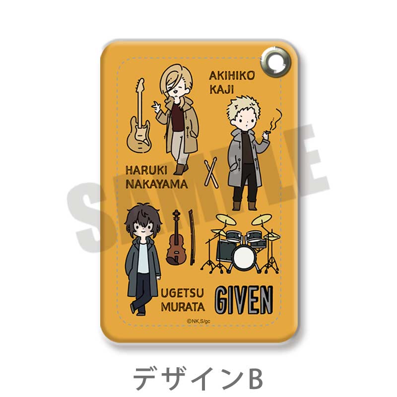 (PO) Given The Movie x PLAYFUL PICTURES! Series Pass Case B Haruki & Akihiko & Ugetsu Image_1
