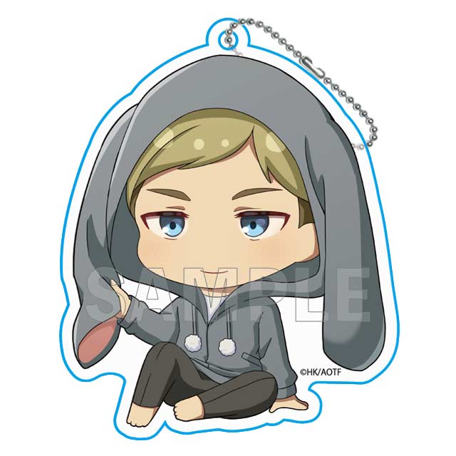 (PO) Attack on Titan Trading Acrylic Key Chain Usamimi Ver. [BOX] Image_8