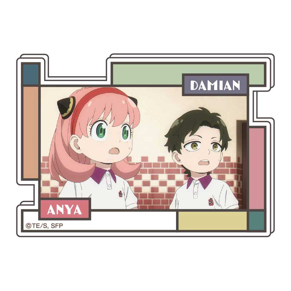 (PO) SPY x FAMILY Clip Memo Stand Anya & Damian Image_1