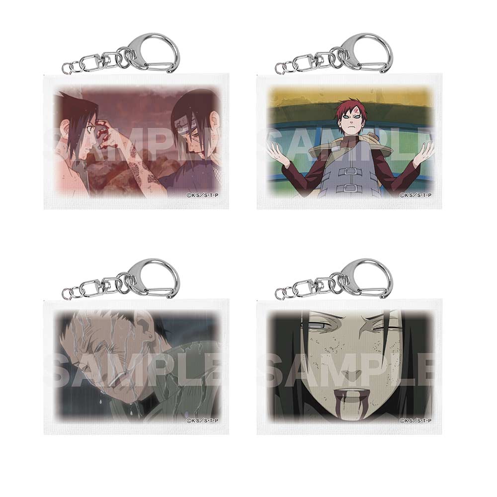 (PO) NARUTO Shippuden Miniature Canvas Key Chain 01 Vol. 1 [BOX] Image_3