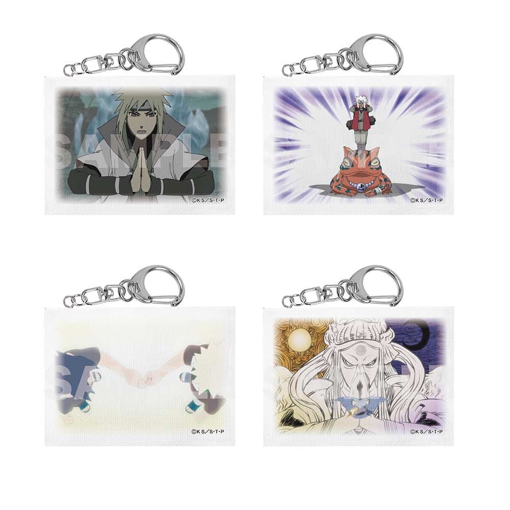(PO) NARUTO Shippuden Miniature Canvas Key Chain 01 Vol. 1 [BOX] Image_4