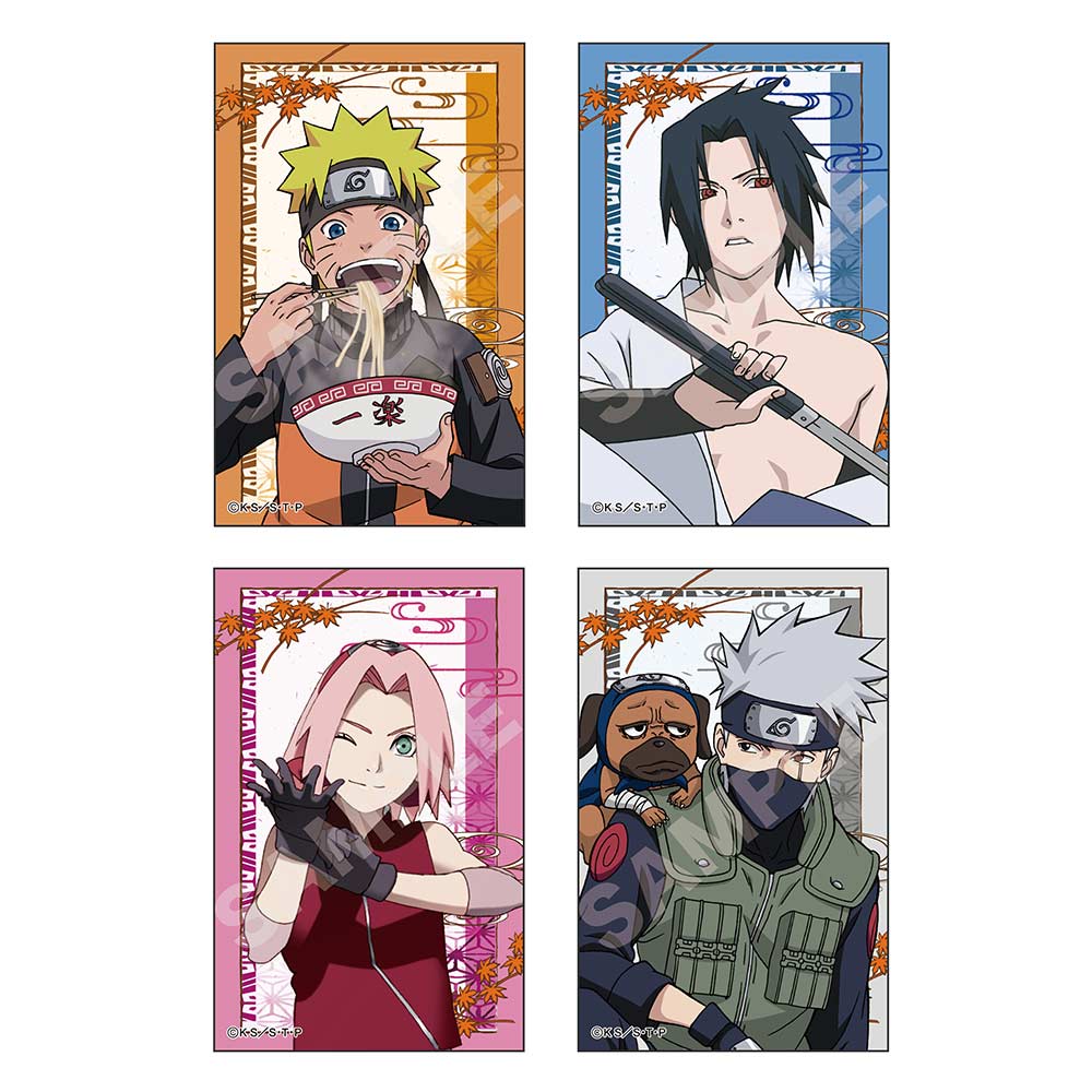 (PO) NARUTO Shippuden Satin Fabric Sticker 01 Vol. 1 [BOX] Image_2