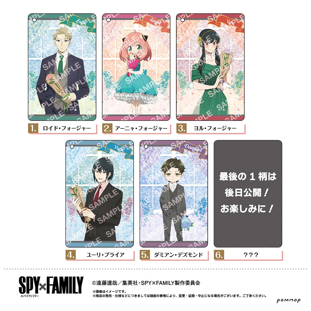 (PO) SPY x FAMILY Visual Card Key Chain Collection [BOX] Image_1