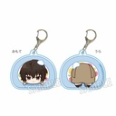 (PO) Bungo Stray Dogs Makarete Key Chain Roll Cake Ver. Dazai Osamu Image_1