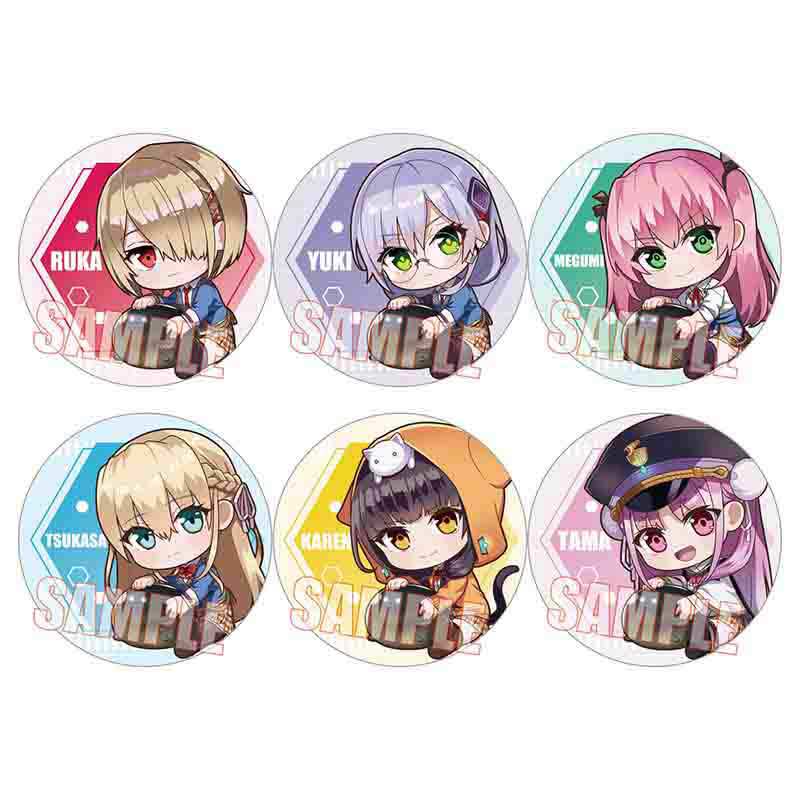 (PO) Trading Can Badge Heaven Burns Red GyuGyutto [BOX] Image_1