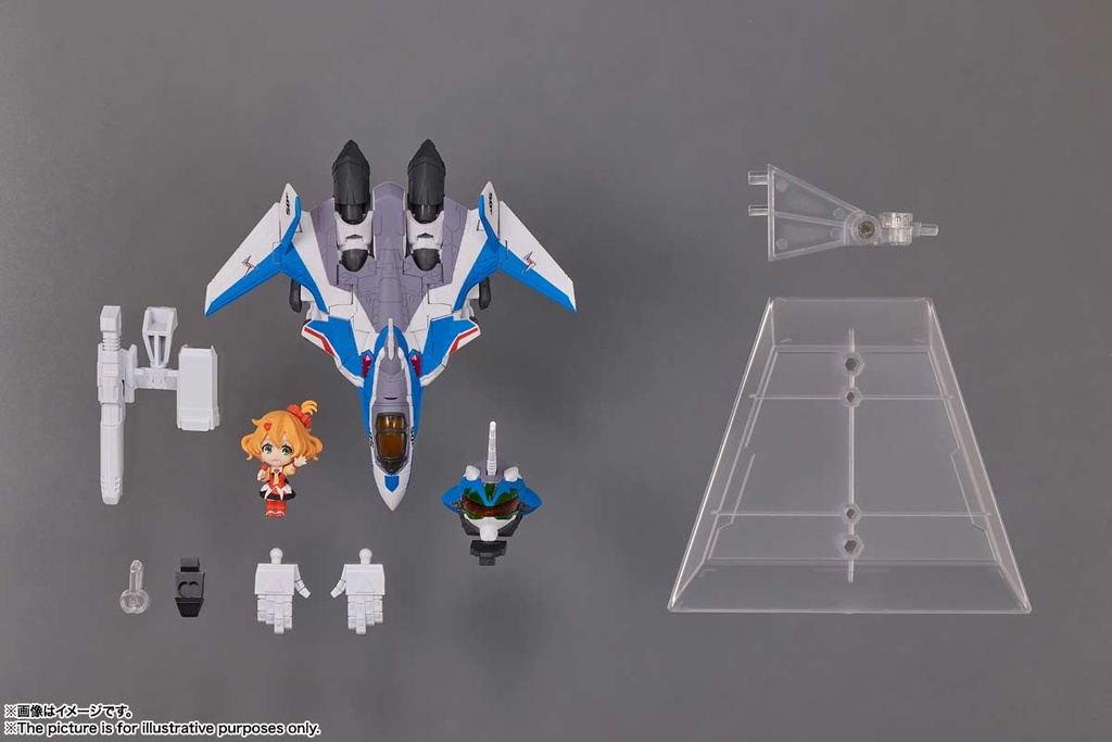 (PO) TINY SESSION Macross Delta VF-31J Siegfried (Hayate Immelman Fighter) with Freyja Wion Image_11