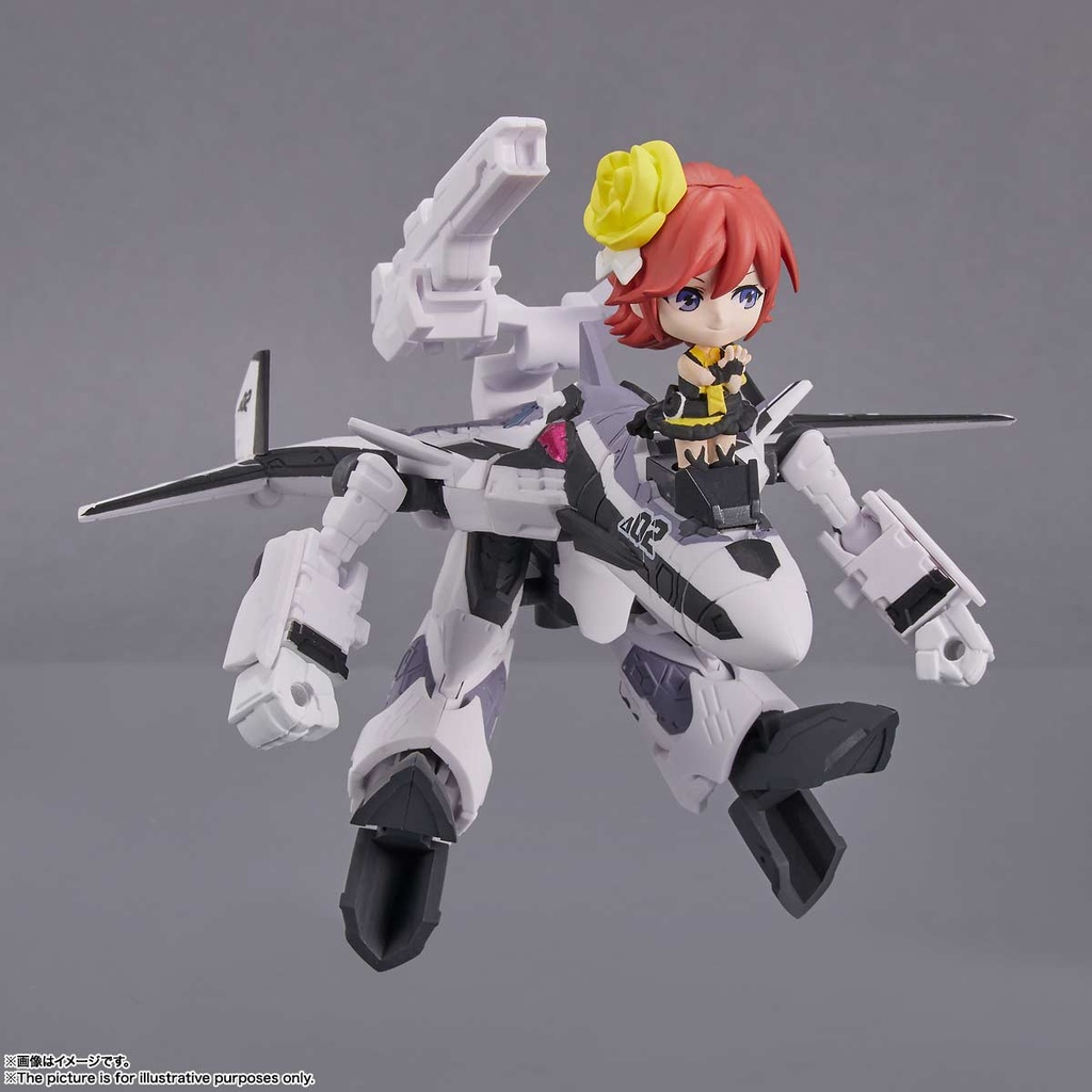 (PO) TINY SESSION Macross Delta VF-31J Siegfried (Messer Ihlefeld Fighter) with Kaname Buccaneer Image_6
