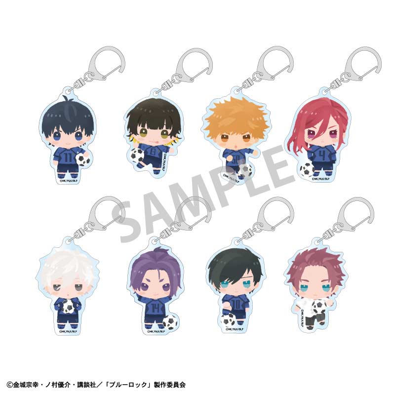 (PO) Blue Lock Trading Acrylic Key Chain Chimakko [BOX] Image_1