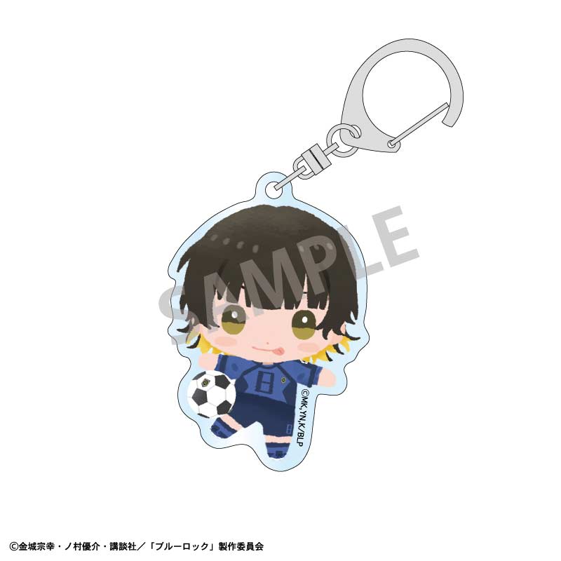 (PO) Blue Lock Trading Acrylic Key Chain Chimakko [BOX] Image_3