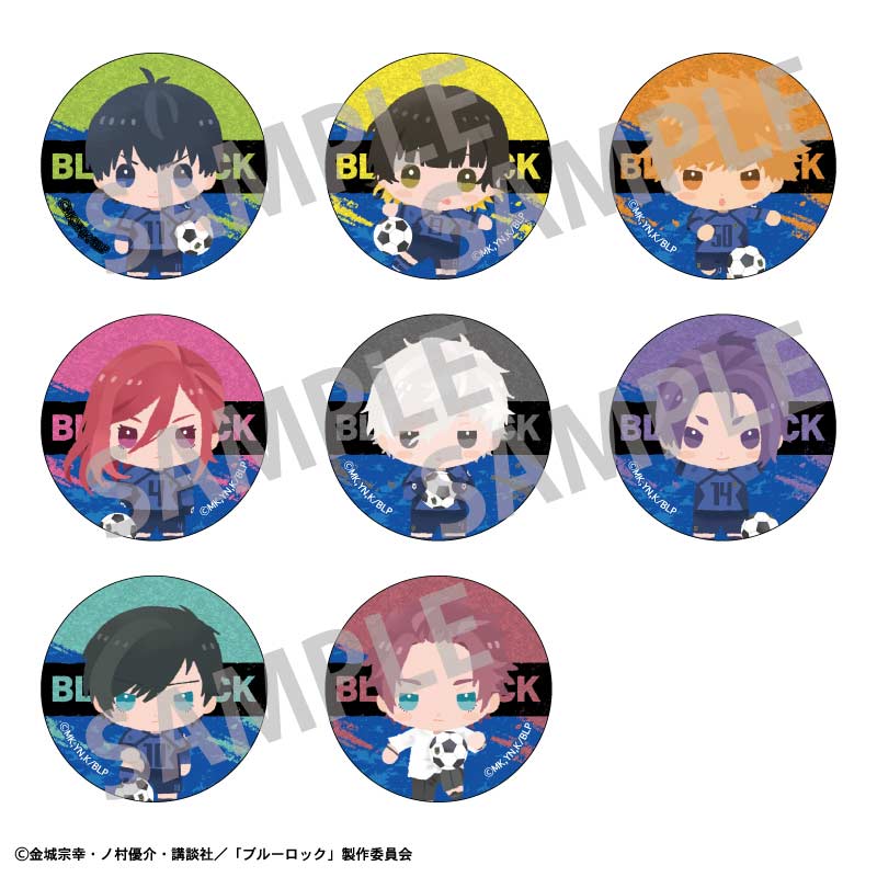 (PO) Blue Lock Trading Glitter Can Badge Chimakko [BOX] Image_1