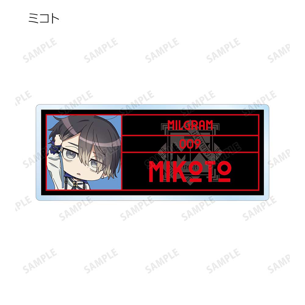 (PO) Milgram Trading Official Chibi Chara Season 2 Ver. Acrylic Name Plate [BOX] Image_12