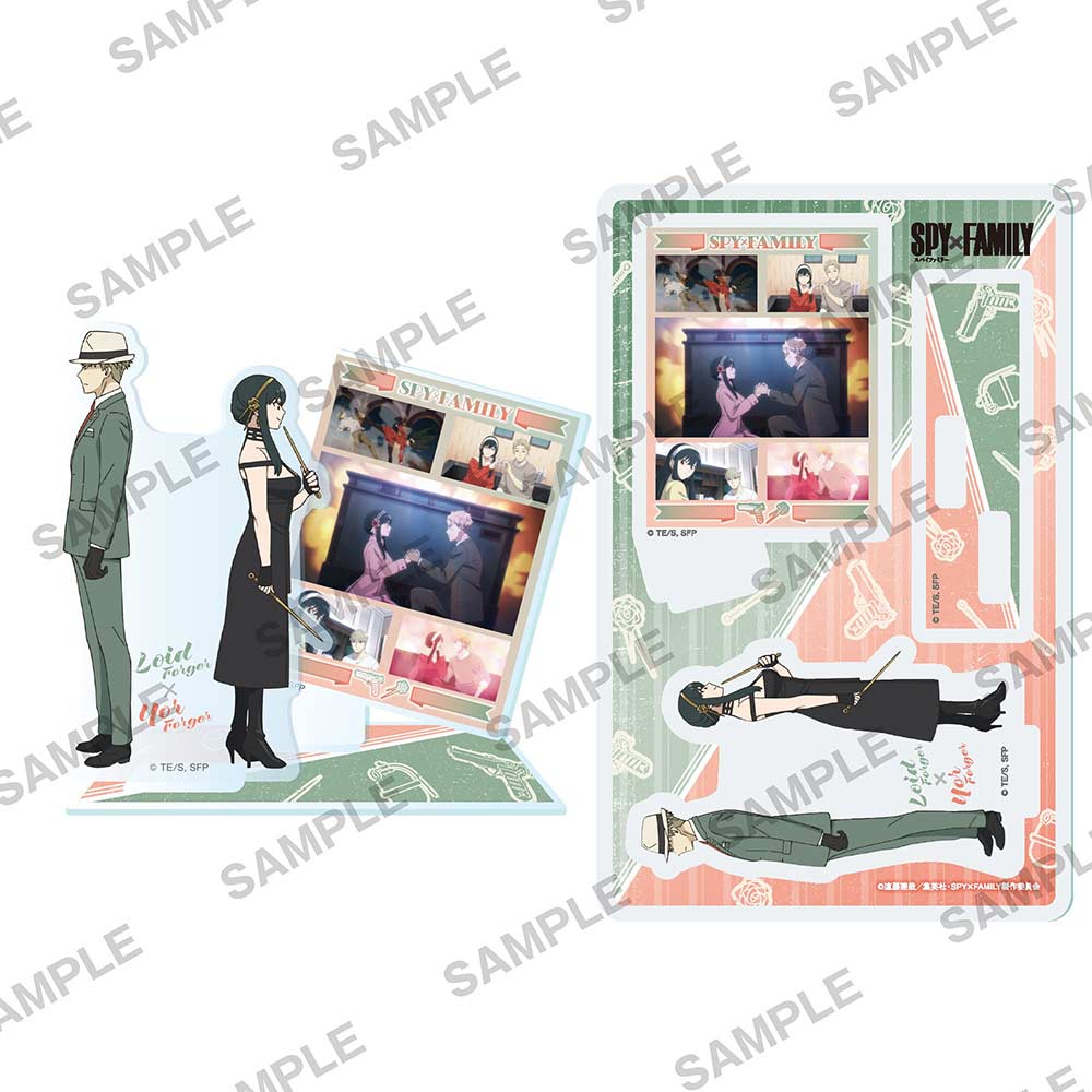 (PO) SPY x FAMILY Acrylic Stand Vol. 2 Loid Forger & Yor Forger Image_2