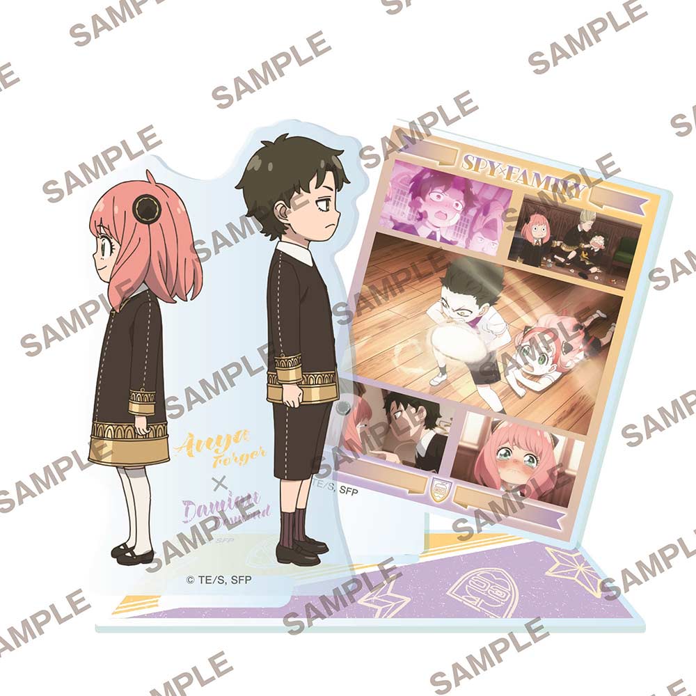 (PO) SPY x FAMILY Acrylic Stand Vol. 2 Anya Forger & Damian Desmond Image_1