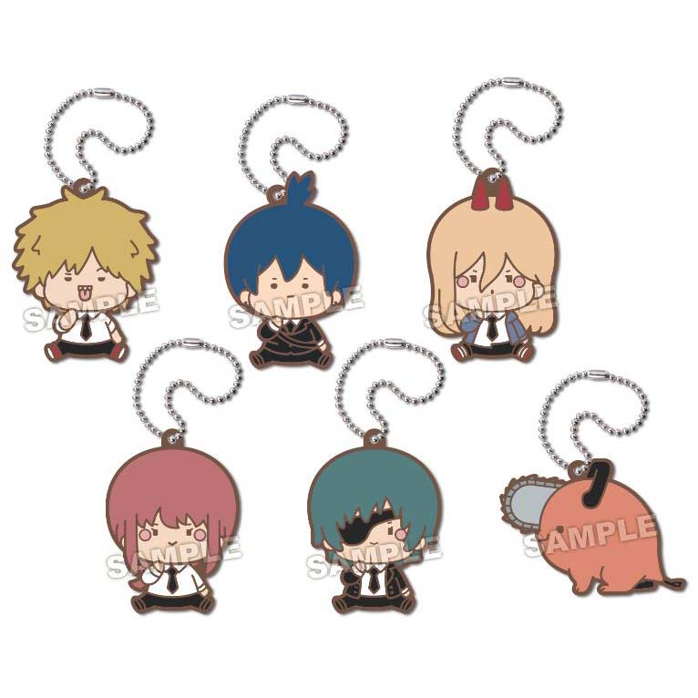 (PO) CHUBBY CHUBBY Chainsaw Man Rubber Key Chain [BOX] Image_2