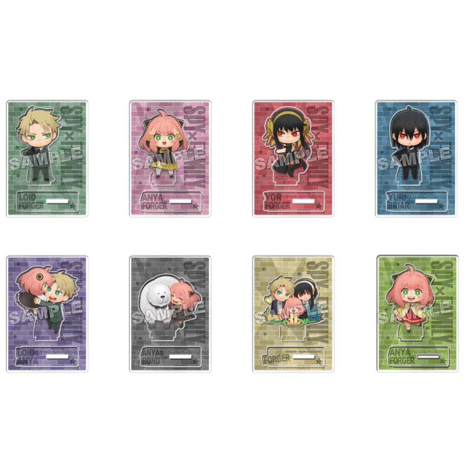 (PO) Pepakura SPY x FAMILY Trading Acrylic Stand [BOX] Image_2