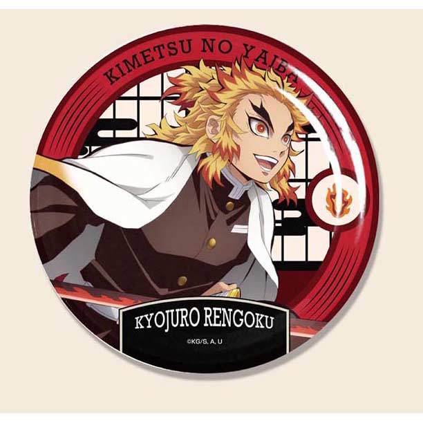 (PO) Melamine Plate Demon Slayer: Kimetsu no Yaiba 05 Rengoku Kyojuro MLP Image_1