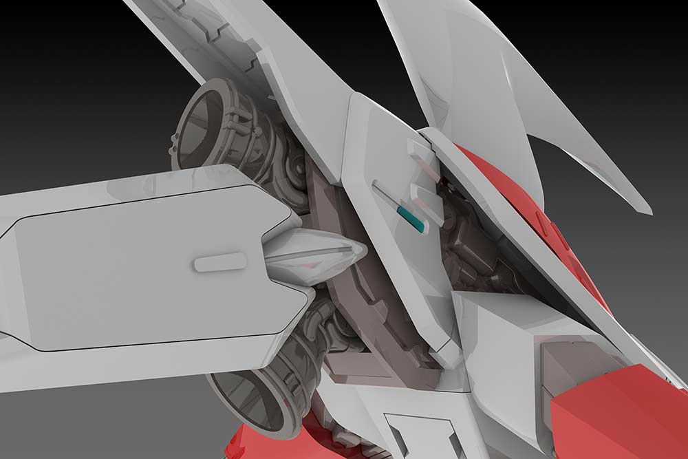 (PO) Darius SILVER HAWK 3F-1B SPACE FIGHTER Image_4