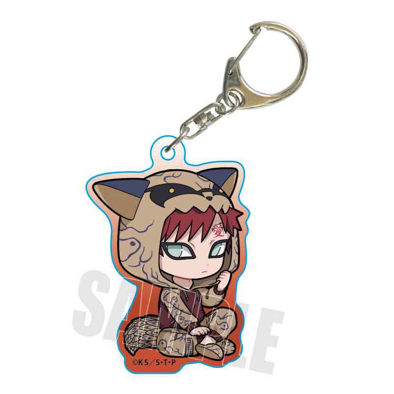 (PO) Trading Acrylic Key Chain Deformed NARUTO Shippuden Kigurumi Pajamas Ver. [BOX] Image_6